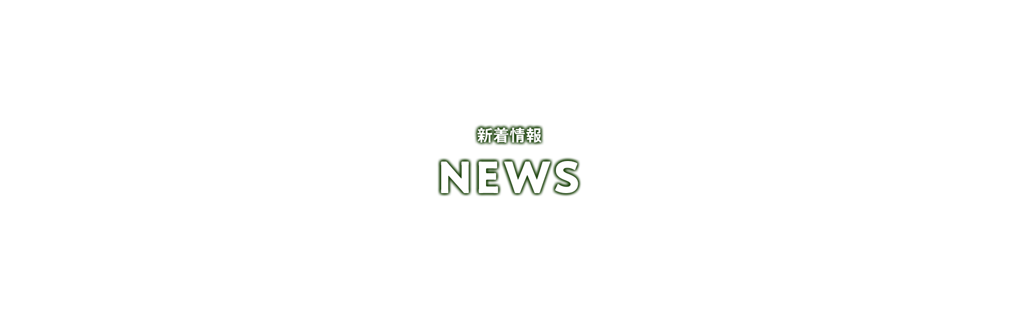 新着情報